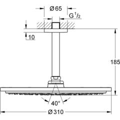 Grohe Rainshower® Su Çıkış Dirseği - 27057DL0