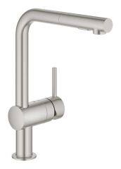 Grohe Minta Tek kumandalı eviye bataryası-Çelik - 30274DC0