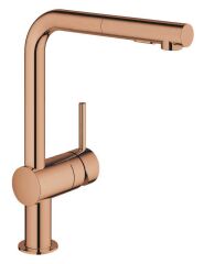 Grohe Minta Tek kumandalı eviye bataryası Bronz- 30274DA0