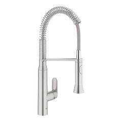 Grohe K7 Tek Kumandalı Eviye Bataryası Çelik 31379Dc0
