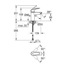 Grohe Eurosmart Tek kumandalı lavabo bataryası S-Boyut - 32467003