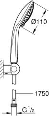 Grohe EUPHORİA 110 CHAMPAGNE DUŞU SETİ 3 AKIŞLI - 27355000