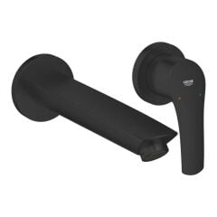 Grohe Eurosmart Duvardan Lavabo Bataryası Mat siyah - 293382433