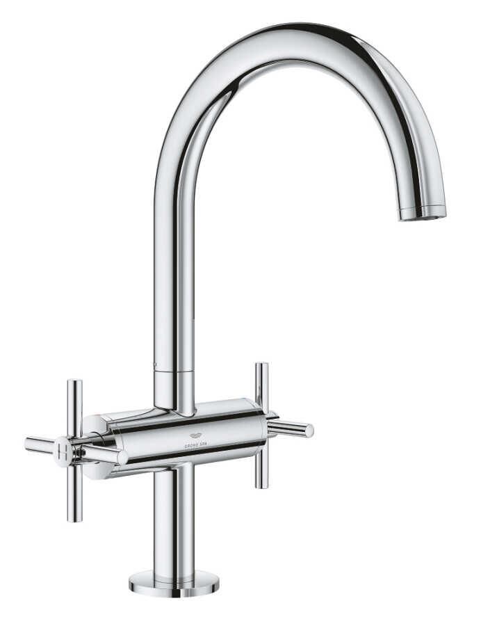 Grohe Atrio Tek delikli lavabo bataryası 1/2'' L-Boyut - 21144000
