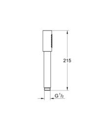 Grohe Sena Stick El Duşu 1 Akışlı - 26465DC0