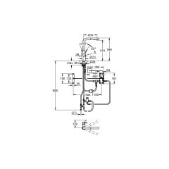 Grohe Essence Foot Control Elektronik Tek Kumandalı Eviye Bataryası - 30311000
