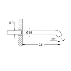 Grohe Essence Çıkış Ucu - 13449GL1