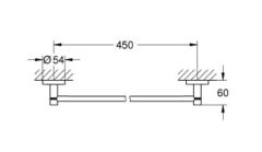 Grohe Essentials Havluluk - 40688AL1