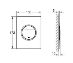 Grohe Nova Cosmopolitan S Kumanda Paneli - 37601GN0