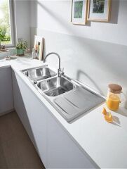 Grohe K400 Damlalıklı Paslanmaz Çelik Eviye - 31587SD0