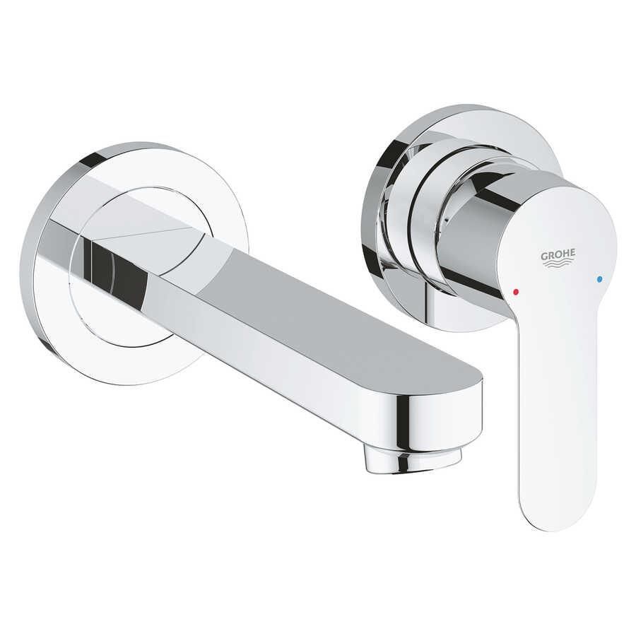 Grohe BauEdge 2 Delikli Duvardan Lavabo Bataryası - 20474000