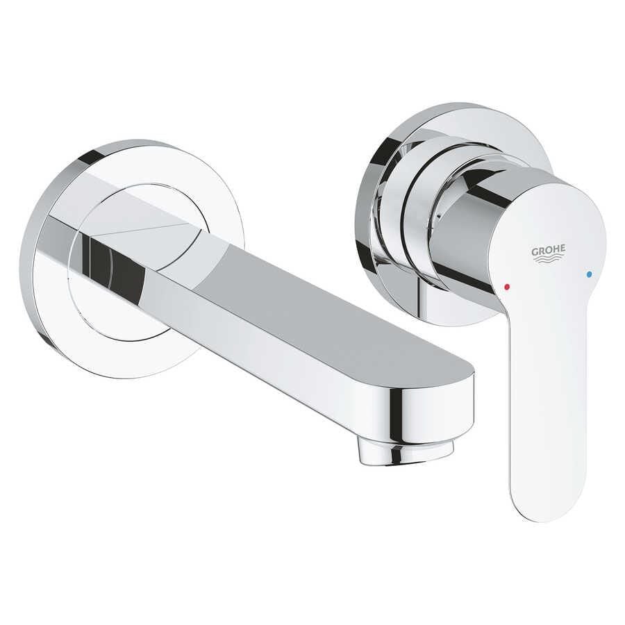 Grohe BauEdge 2 Delikli Duvardan Lavabo Bataryası - 20474000