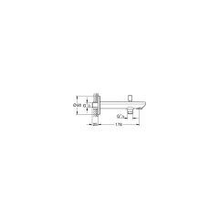 Grohe Eurosmart Cos. Yöndeğiştiricili Çıkış Ucu -13390000