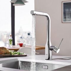 Grohe Eviye Bataryası Spiralli 2 Fonk. Essence Krom - 30270000