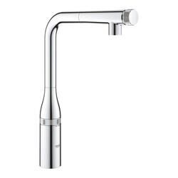 Grohe Eviye Bataryası Spiralli SmartControl Essence Krom-31615000