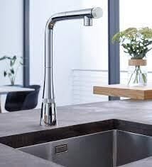 Grohe Eviye Bataryası Spiralli SmartControl Zedra Krom - 31593002