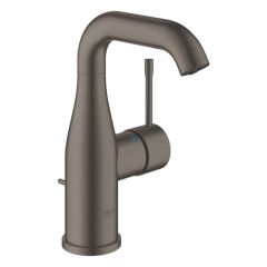 Grohe Essence New Lavabo Bataryası, Sifon Kumandalı, Fırçalı Sert Grafit 24173AL1