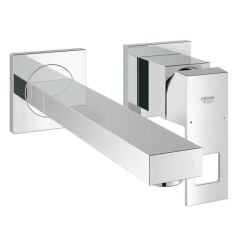 Grohe Eurocube İki Delikli Duvardan Lavabo Bataryası M-Boyut - 23447000