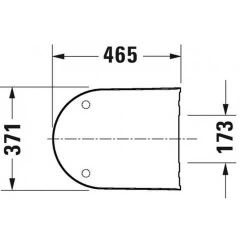 Duravit Tulip Amortisörlü Kapak 0027090000