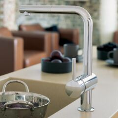 Grohe Minta Tek Kumandalı Spiralli Eviye Bataryası - 32168000